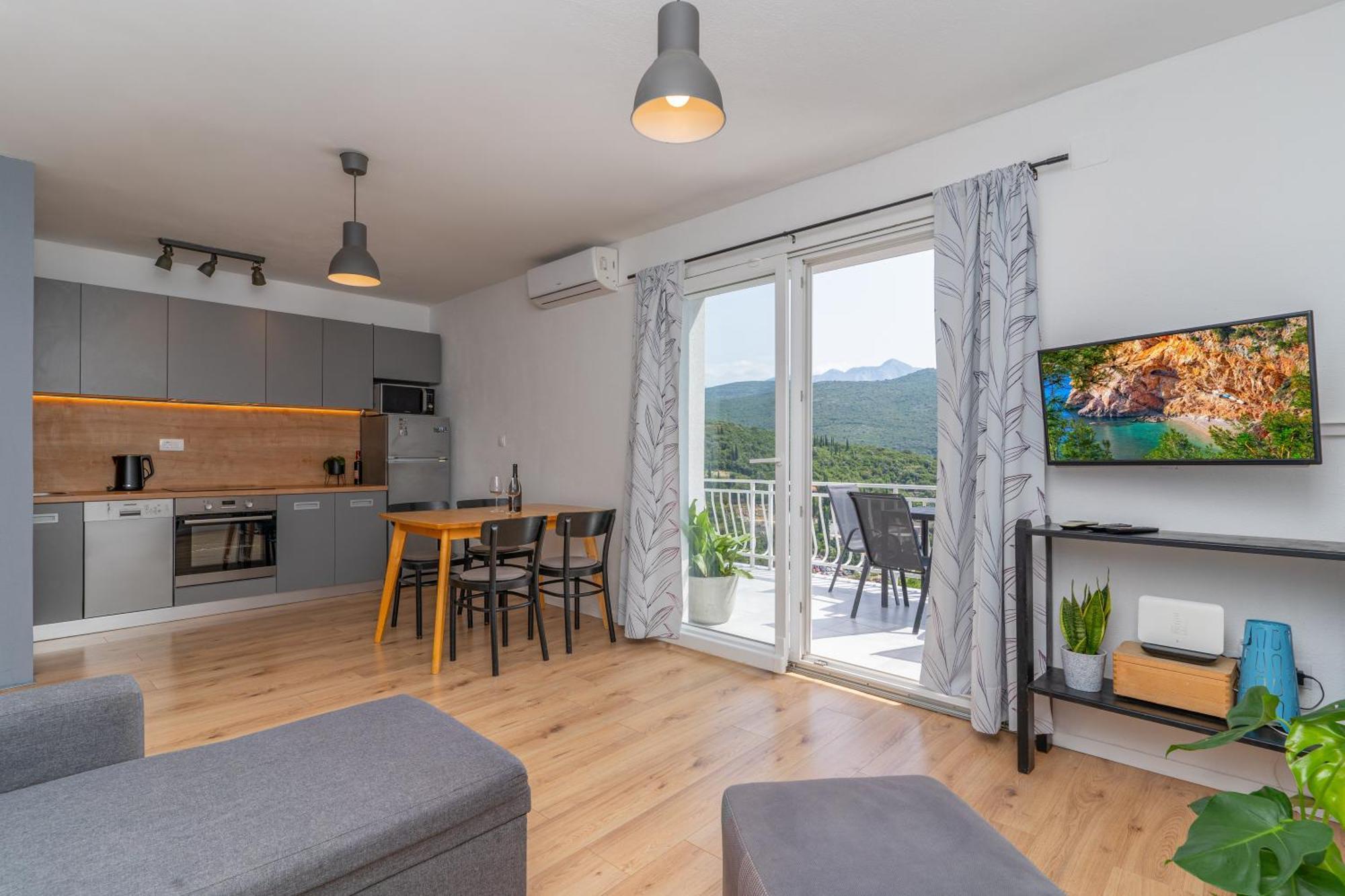 Apartment Konak Molunat Esterno foto